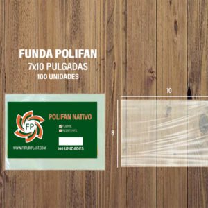 FUNDA POLIFAN 7 X 10 DE 10 UNDS
