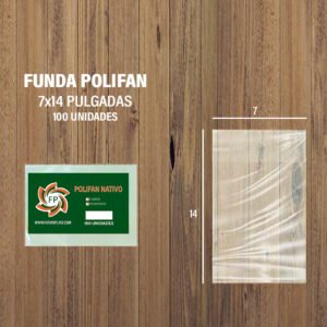 FUNDA POLIFAN 7 X 14 DE 100 UNDS