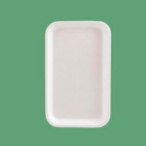 PLATO NO. 7 CUADRADO BLANCO PLASTLIT X 25 UNDS