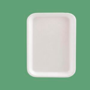 PLATO NO. 8 CUADRADO BLANCO PLASTLIT X 25 UNDS