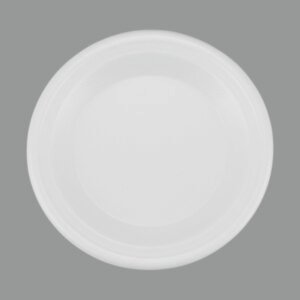 PLATO 10 1 4 LLANO BLANCO PLASTLIT X 25 UNDS.