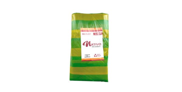 JUMBO BICOLOR NATIVO AMARILLO Y VERDE