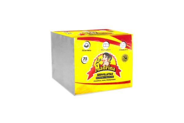 SERVILLETA ECONOMICA LA MADRINA X 75