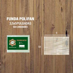 FUNDA POLIFAN 3.5X5 DE 100 UNDS