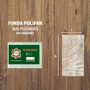 FUNDA POLIFAN 3 X 10 DE 100 UNDS