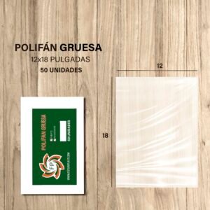 POLIFAN GRUESA 12x18 X 50 UNDS