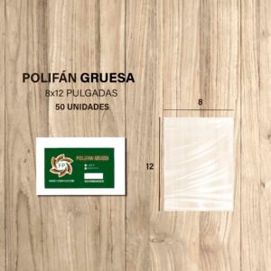 POLIFAN GRUESA 8X12 X 50 UNDS