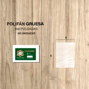 POLIFAN GRUESA 6X8 X 50 UNDS