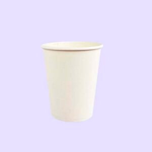 VASO PARED SIMPLE BLANCO 7 OZ