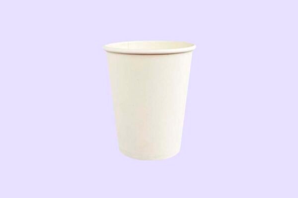 VASO PARED SIMPLE BLANCO 9 OZ
